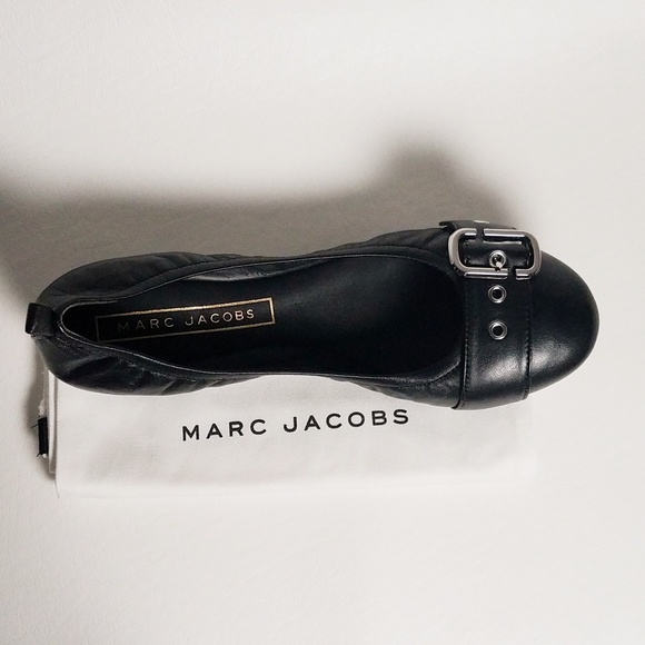 Marc Jacobs Black Ballet Flats - Picture 6 of 8